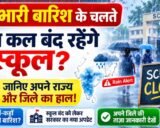 School Holiday Update: भारी बारिश के चलते क्या कल बंद रहेंगे स्कूल? जानिए अपने राज्य और जिले का हाल!